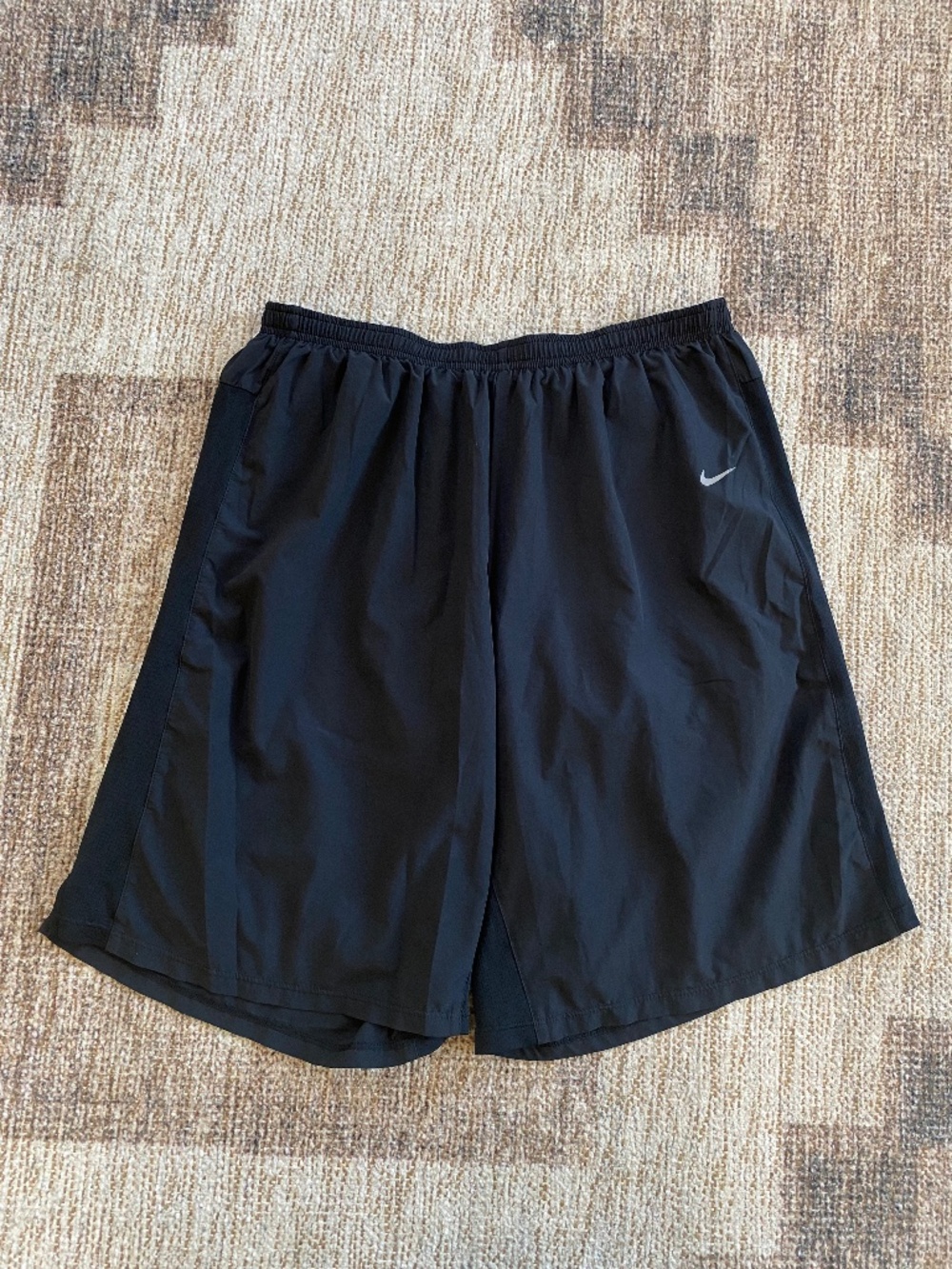 Nike Men's Dri Fit Black Running Shorts